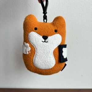 Indigo Chapters Orange Fox Backpack Clip